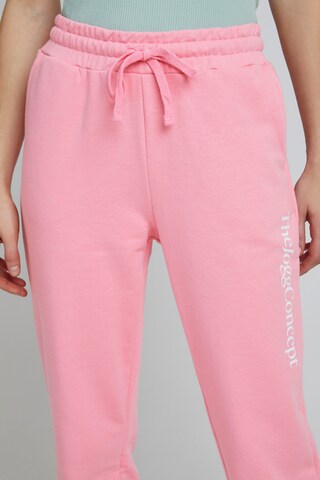 Tapered Pantaloni di The Jogg Concept in rosa
