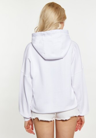 Sweat-shirt IZIA en blanc