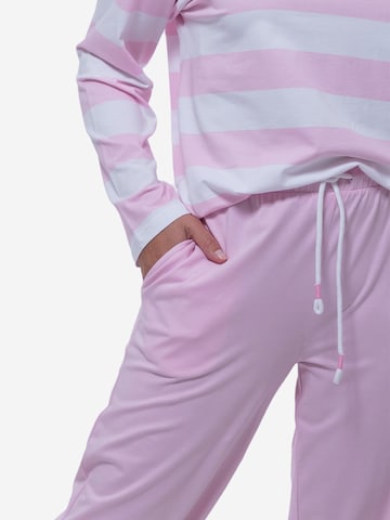 Mey Pyjama 'Streaked Lines'‌‌‌‌‌‌‌‌ in Pink