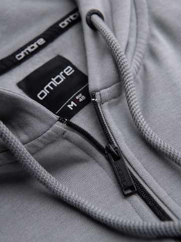 Ombre Sweatshirt in Grau
