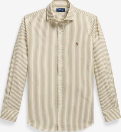 XS dydžio Marškiniai iš Polo Ralph Lauren, spalva – smėlio spalva / balta, Prekių apžvalga
