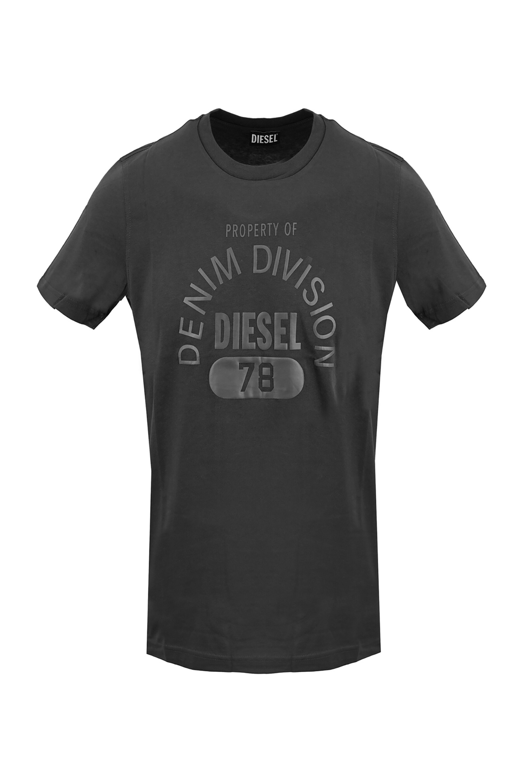 T-Shirt DIESEL en noir : devant