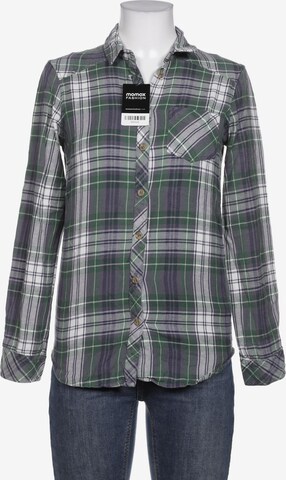 TOPSHOP Bluse M in Grau: predná strana