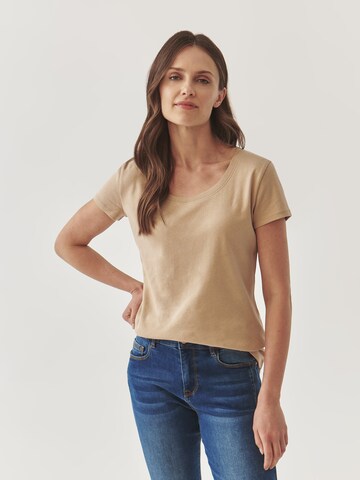 TATUUM T-Shirt 'Antonina' in Beige: Vorderseite