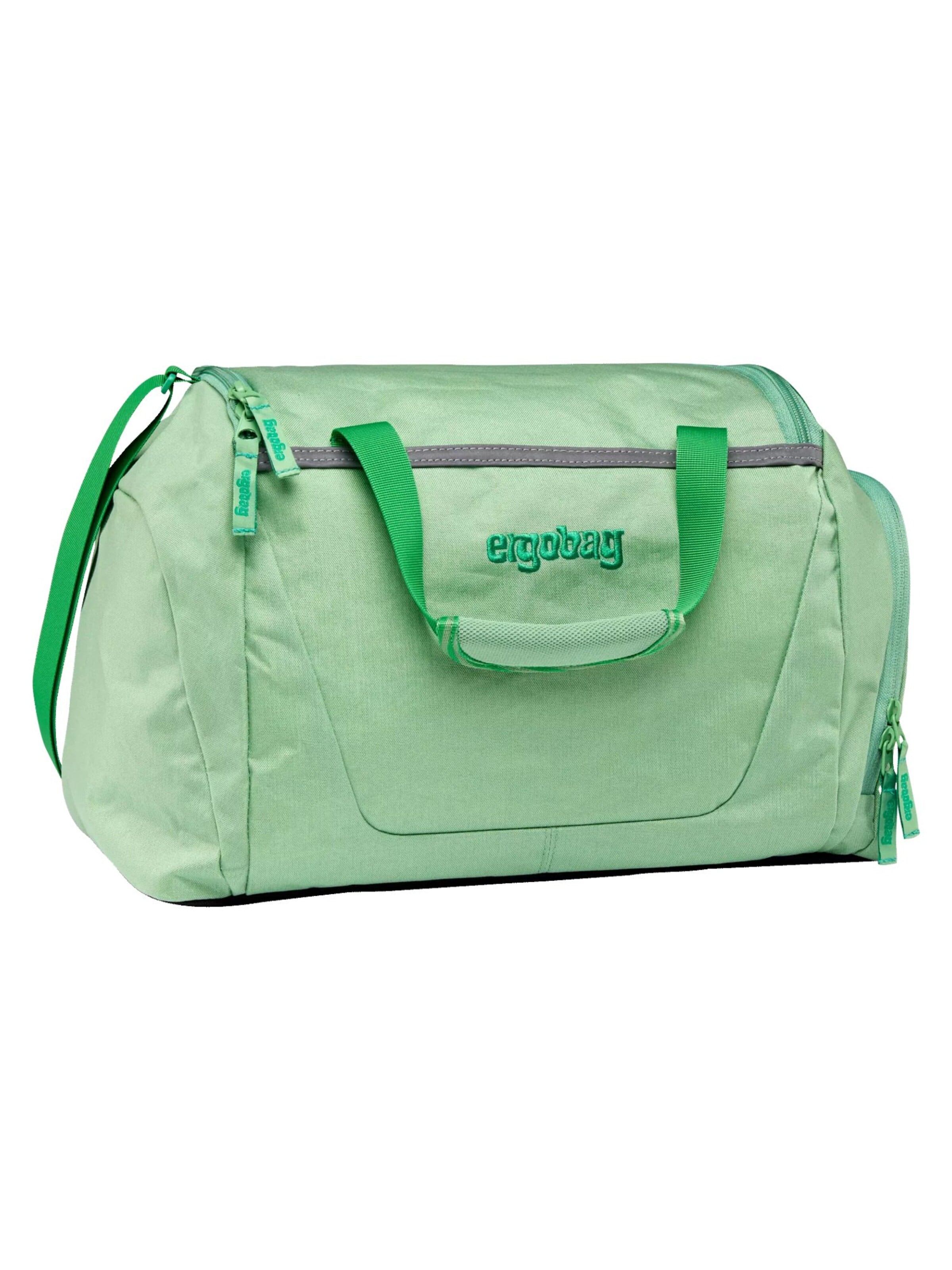 ergobag Sportturnbeutel 'Sporttasche Sporttasche'‌‌‌‌‌‌‌‌‌‌ in Grün: Vorderseite