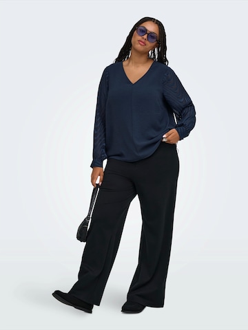 Camicia da donna 'CARMETTA' di ONLY Carmakoma in blu