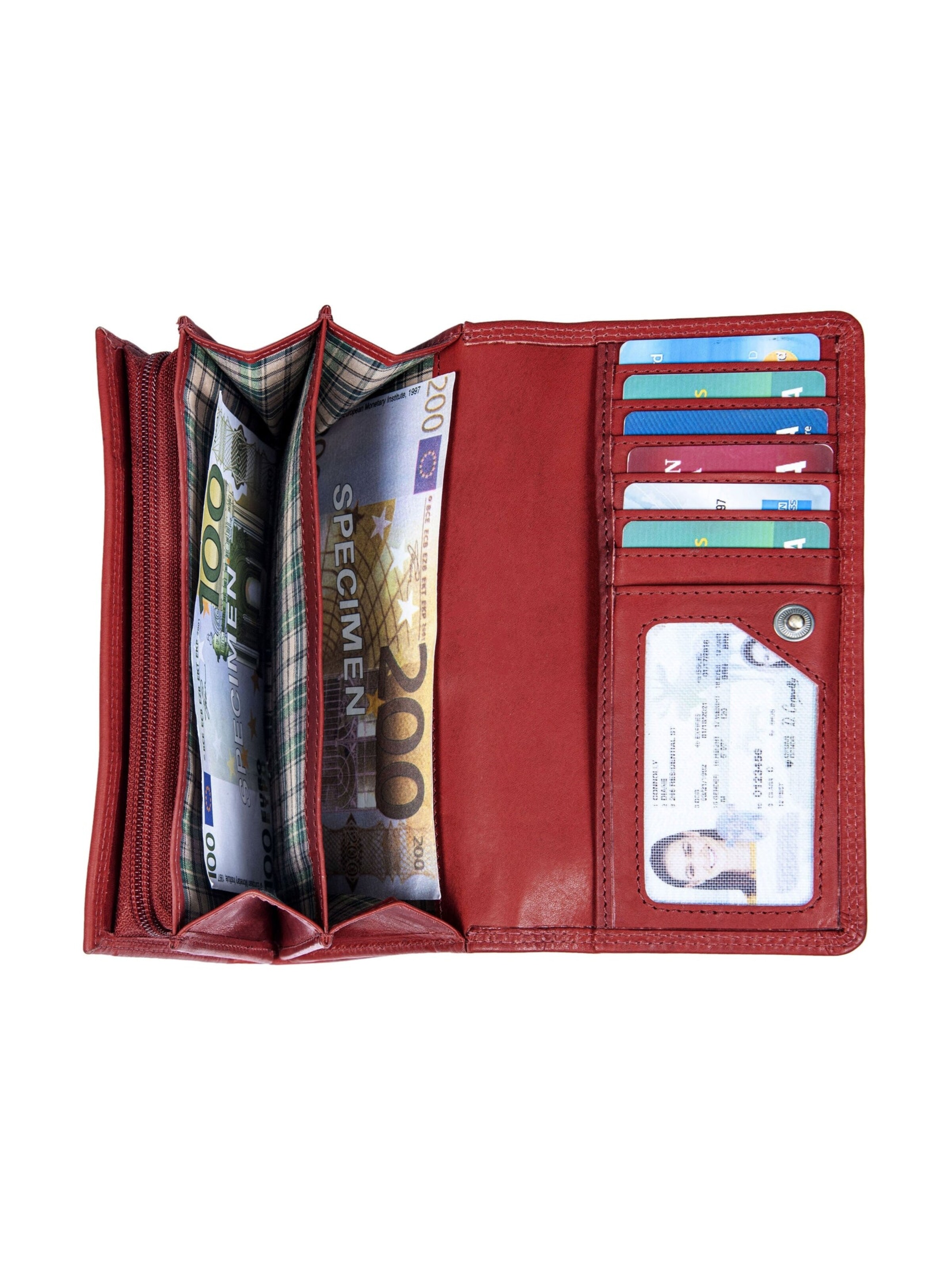 Benthill Wallet in Red