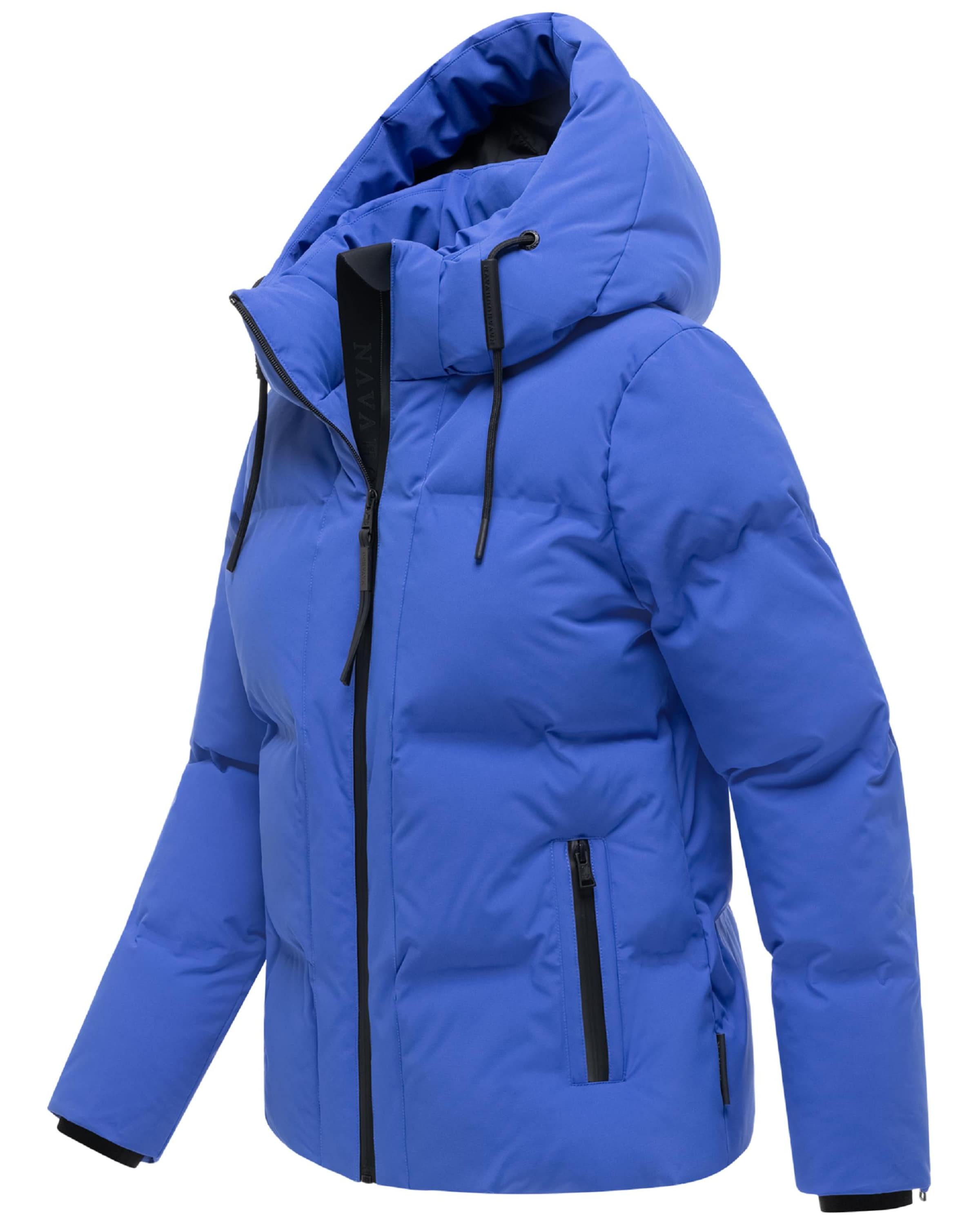 NAVAHOO Winterjas 'Wolkentanz XIV' in Blauw
