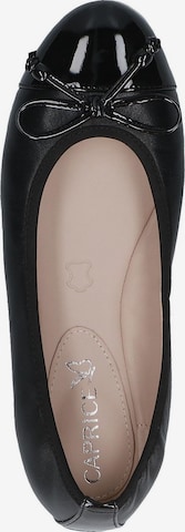 CAPRICE Ballet Flats in Black