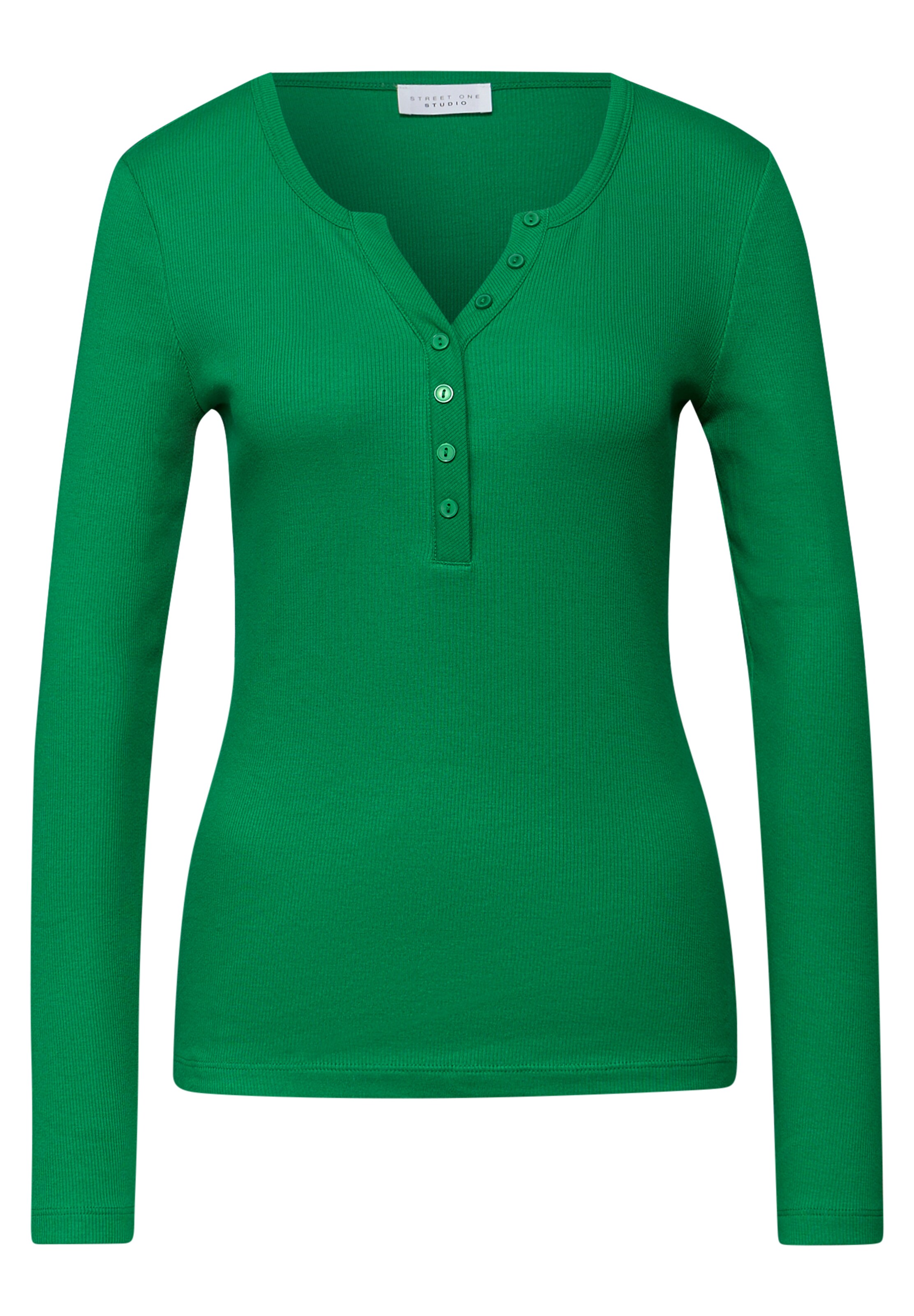 Street One Studio Shirt in Grün: Vorderseite