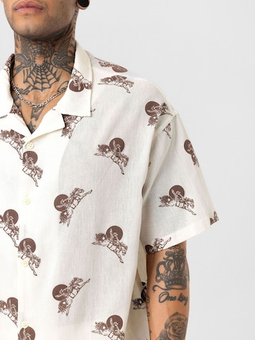 Comfort fit Camicia 'Jaap' di Dandalo in beige