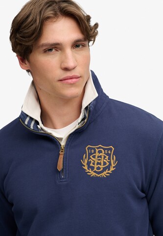 Superdry & Co Sweatshirt 'Varsity' in Blau