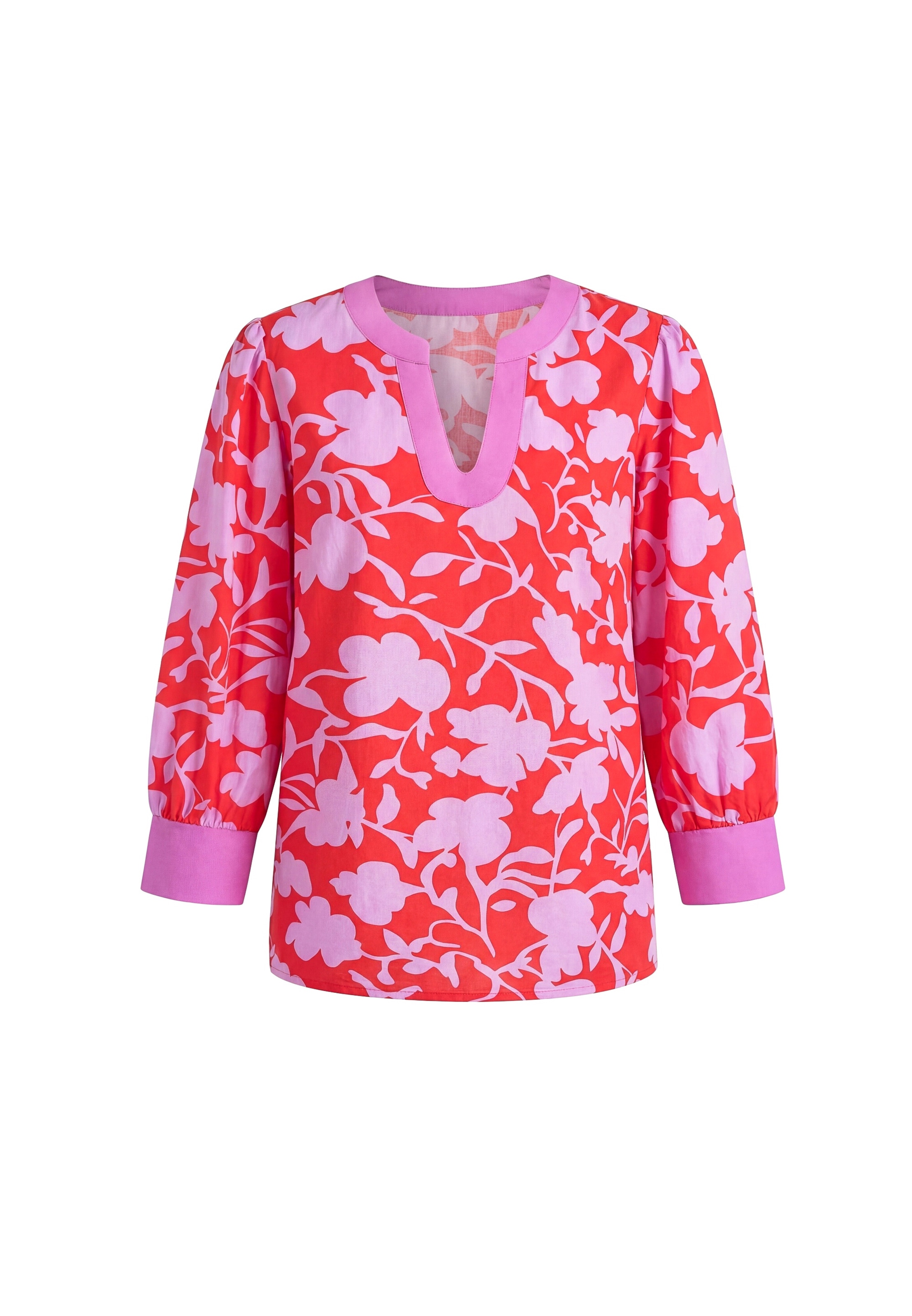 Usha - Blusa en rojo: frente