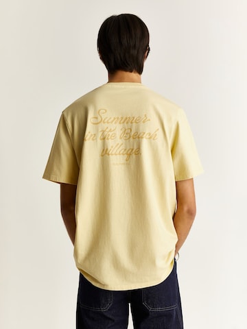 Scalpers Shirt 'Village' in Gelb