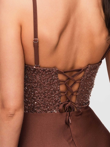 Ombre Abendkleid‌‌‌‌‌‌‌‌ in Braun