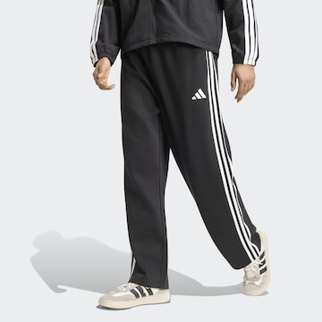 Loosefit Pantaloni sportivi di ADIDAS SPORTSWEAR in nero: frontale