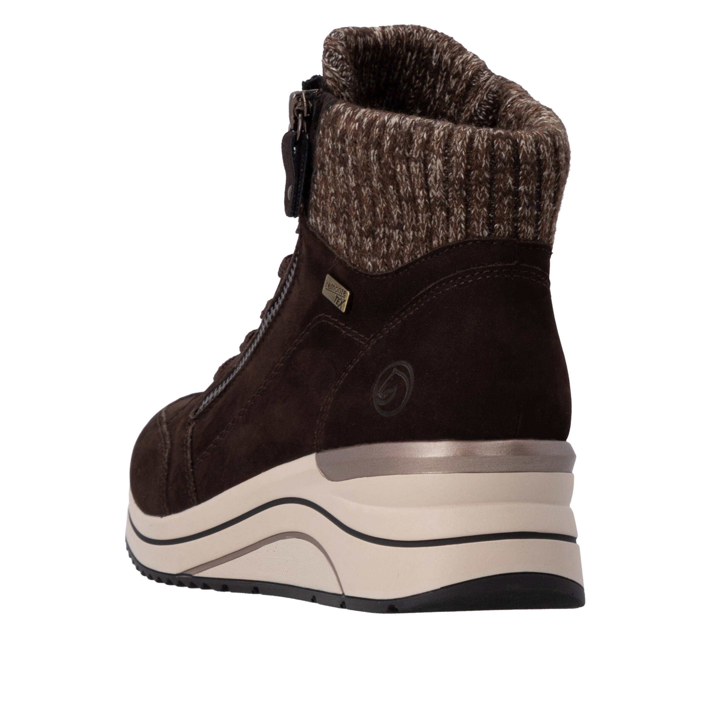 Bottines à lacets REMONTE en marron