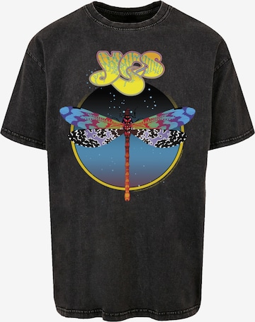 F4NT4STIC T-Shirt 'YES Dragonfly Tour V1' in Schwarz: Vorderseite