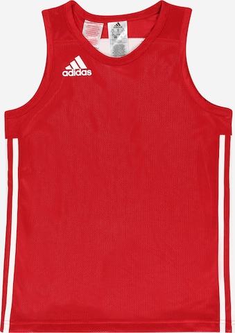 T-Shirt fonctionnel '3G Speed' ADIDAS PERFORMANCE en rouge : devant