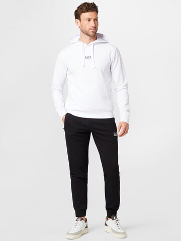 EA7 Emporio Armani Jogginganzug in Schwarz: predná strana