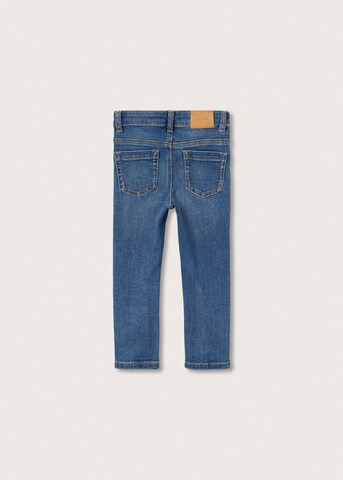 Slimfit Jeans 'Sky' de la MANGO KIDS pe albastru