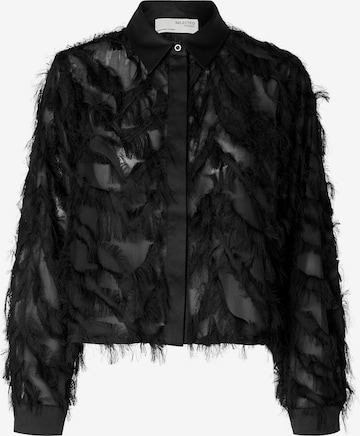 juoda SELECTED Palaidinė 'SLFMYLINE': priekis