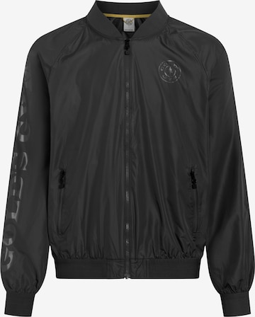 GOLD´S GYM APPAREL Between-Season Jacket 'Dave' in Black: front