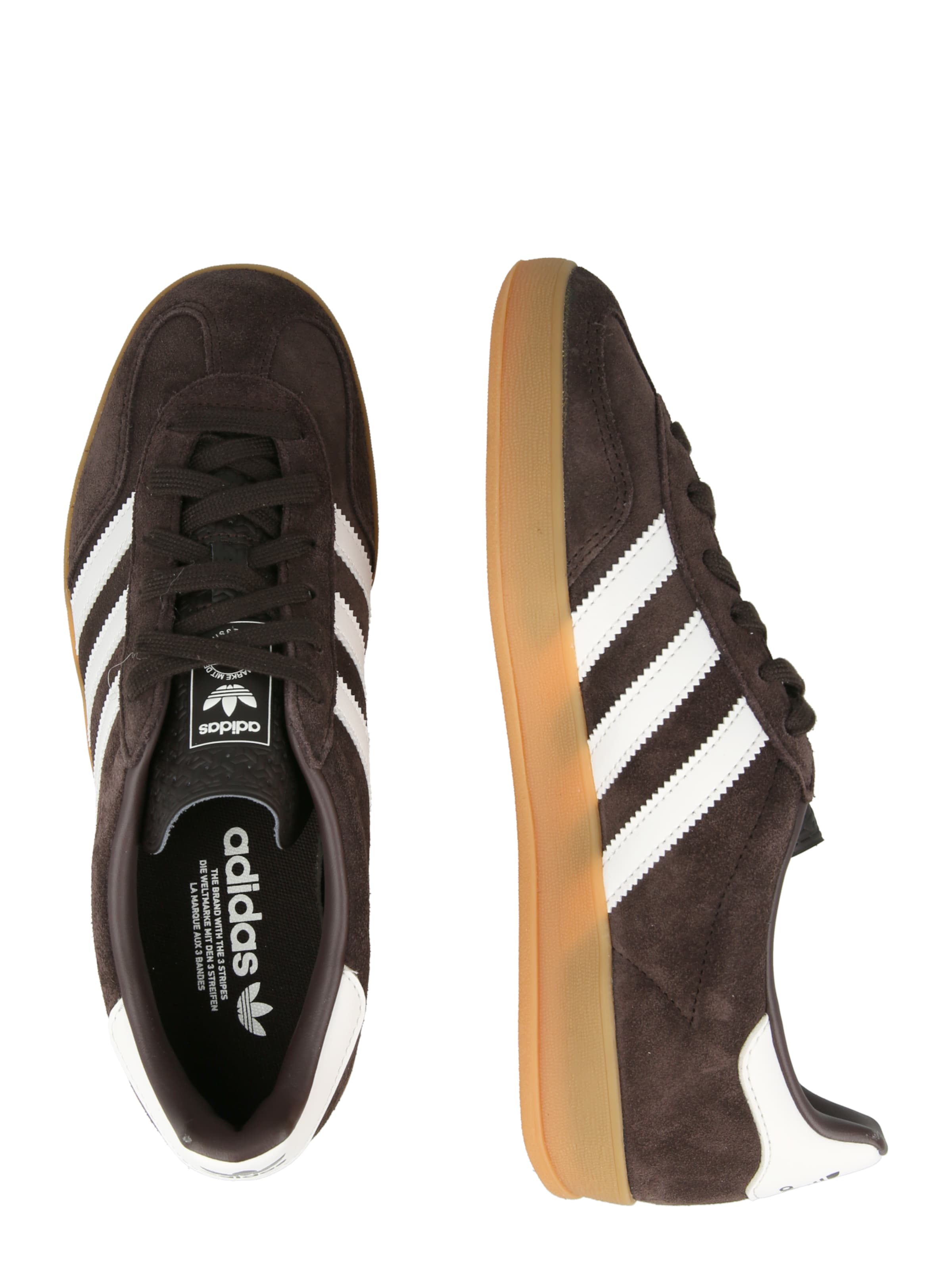 ADIDAS ORIGINALS Низкие кроссовки 'Gazelle' в Коричневый