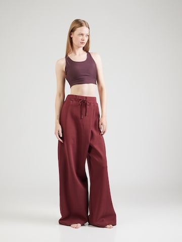 Moonchild Yoga Wear Wide leg Παντελόνι φόρμας σε κόκκινο