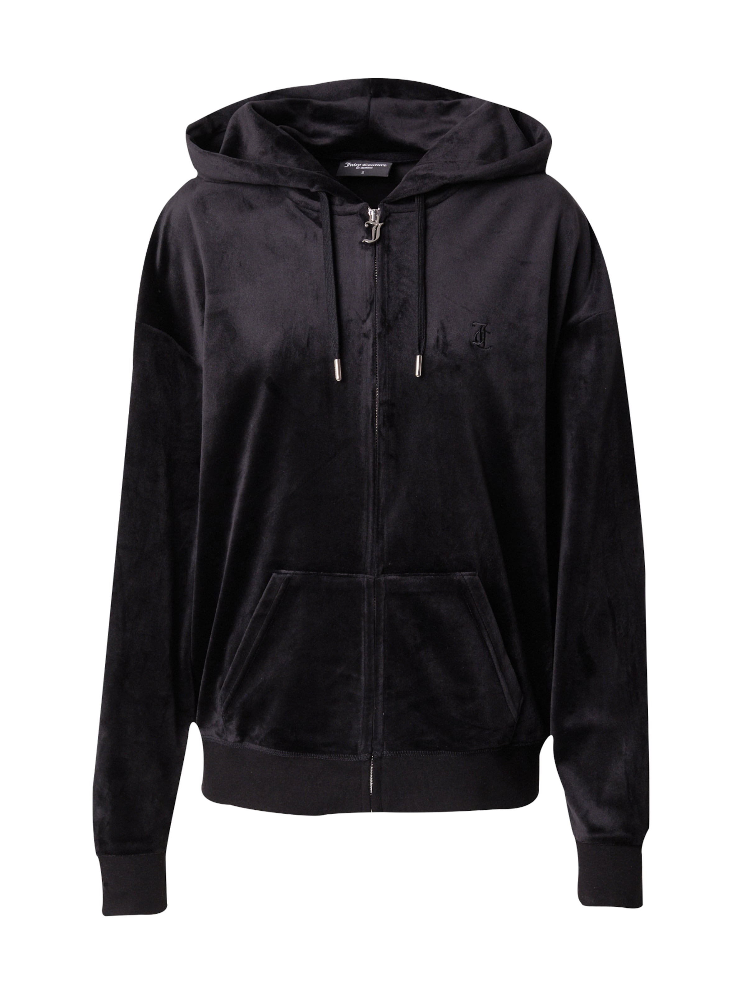 Juicy Couture Sweatjakke 'Halan' i sort: forside