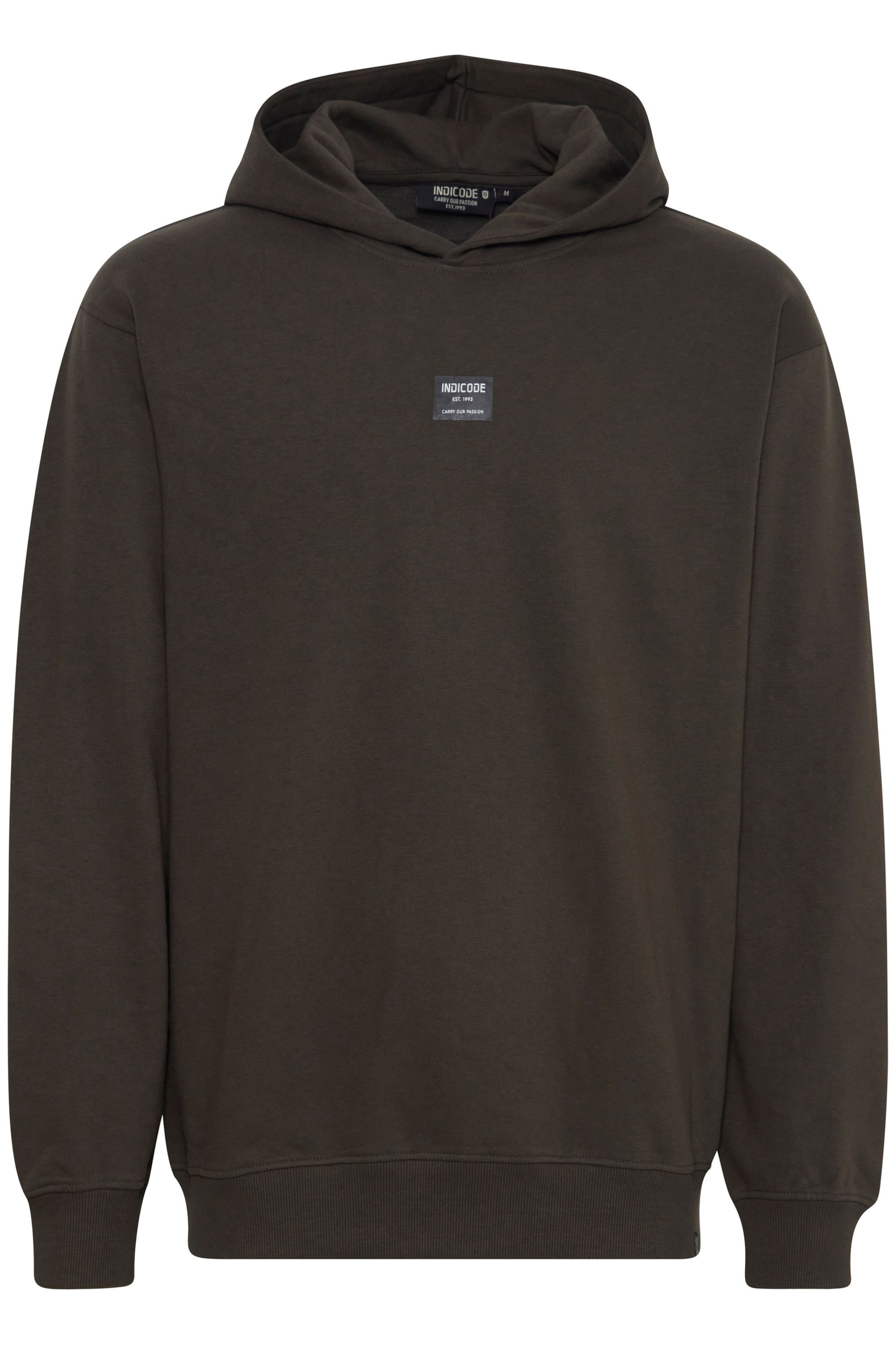 INDICODE JEANS Sweatshirt 'Idjolkan' in Bruin: voorkant