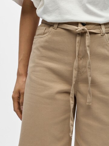 OBJECT - Loosefit Pantalón en beige