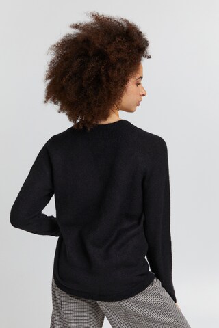 Pull-over 'KAMARA' ICHI en noir