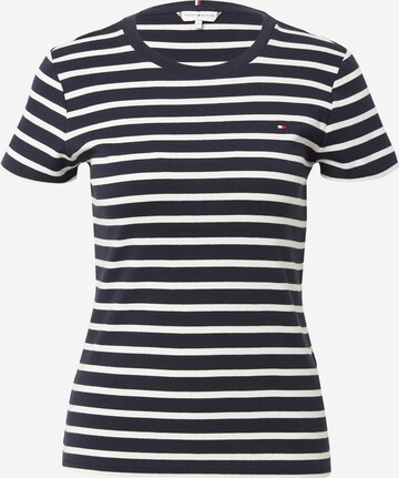 T-shirt TOMMY HILFIGER en bleu : devant