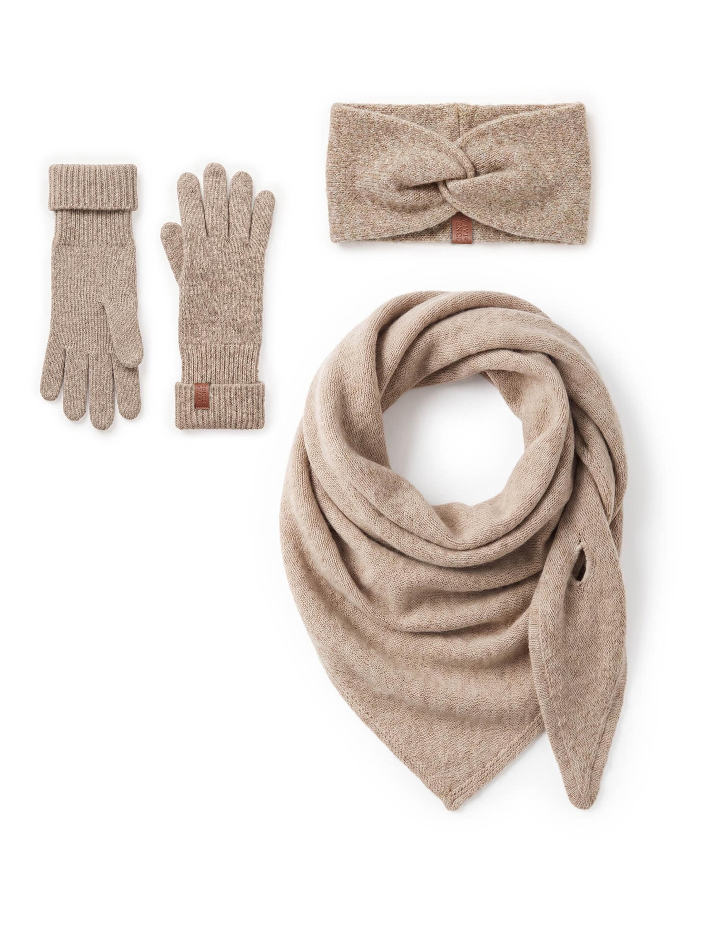 Vivisence Stirnband '70124 KMPL'‌‌‌‌‌‌‌‌ in Beige: Vorderseite