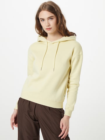 Sweat-shirt Urban Classics en jaune : devant