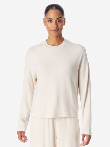 Chemise de nuit ' Mix Relax ' SCHIESSER en blanc : devant