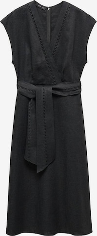 Robe 'Nanda' MANGO en noir : devant