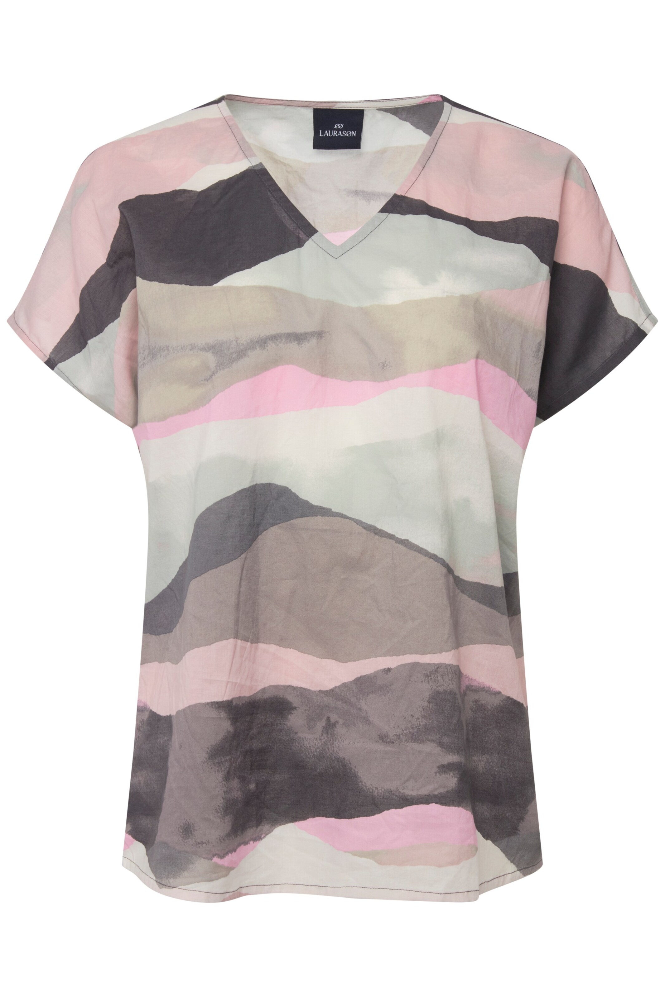 LAURASØN Blouse in Beige: front