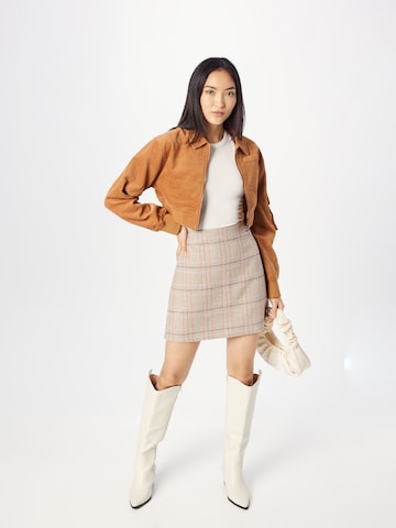 Nasty Gal Between-Season Jacket in Brown