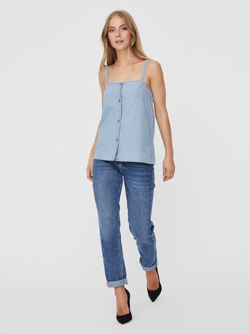 VERO MODA Top 'Cary' w kolorze niebieski