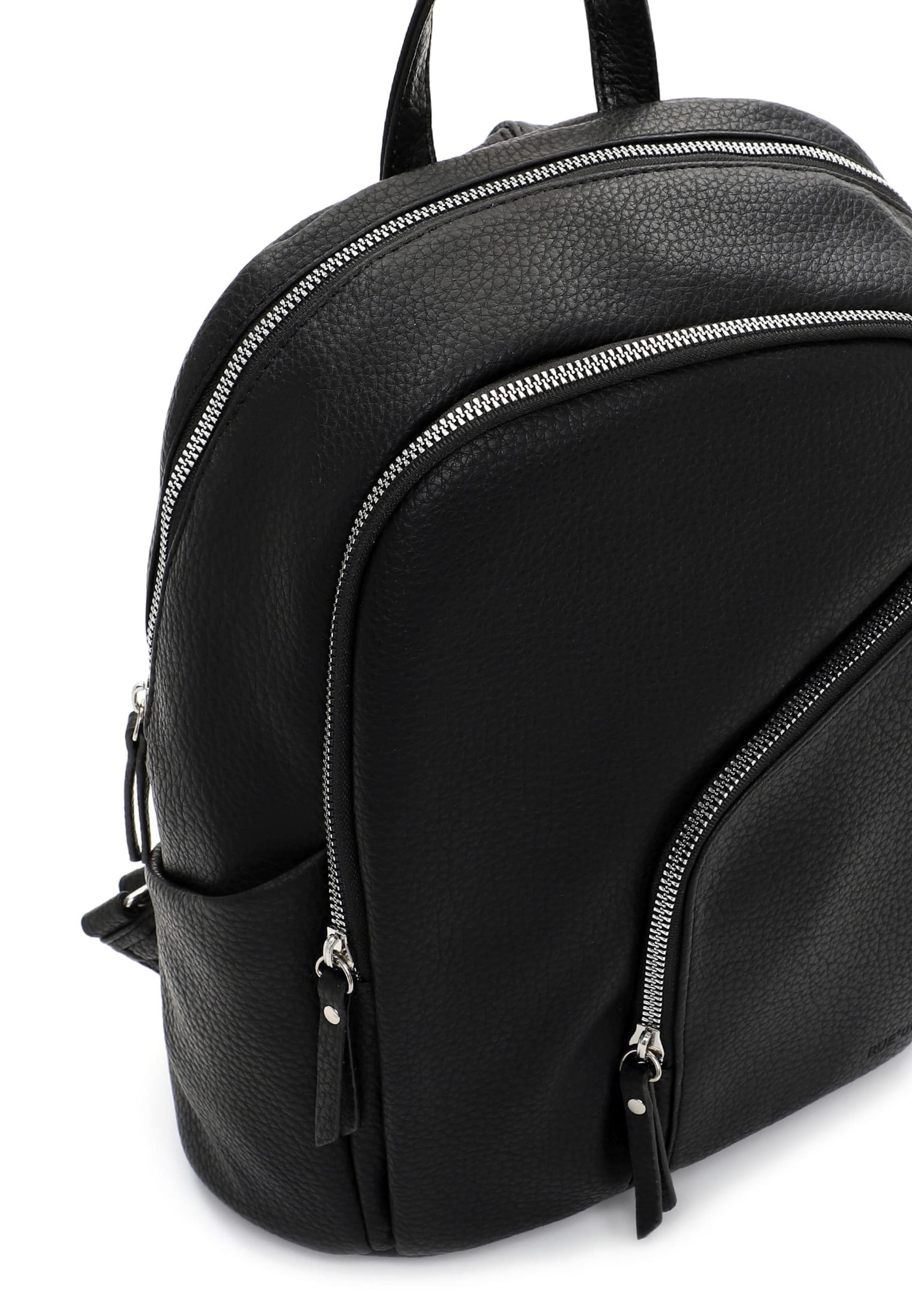 Sac à dos 'Tours' Emily & Noah en noir