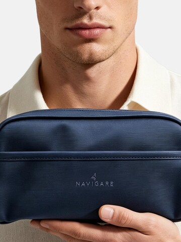Pochette 'Pochette uomo Navigare poliestere con zip' di Navigare in blu