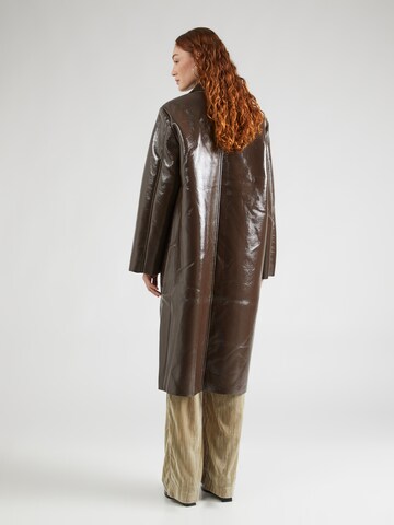 modström Between-seasons coat 'Gio' in Brown