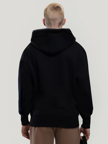MAD TIGERS Sweatshirt 'Dark Oceans'‌‌‌‌‌‌‌‌‌‌ in Schwarz