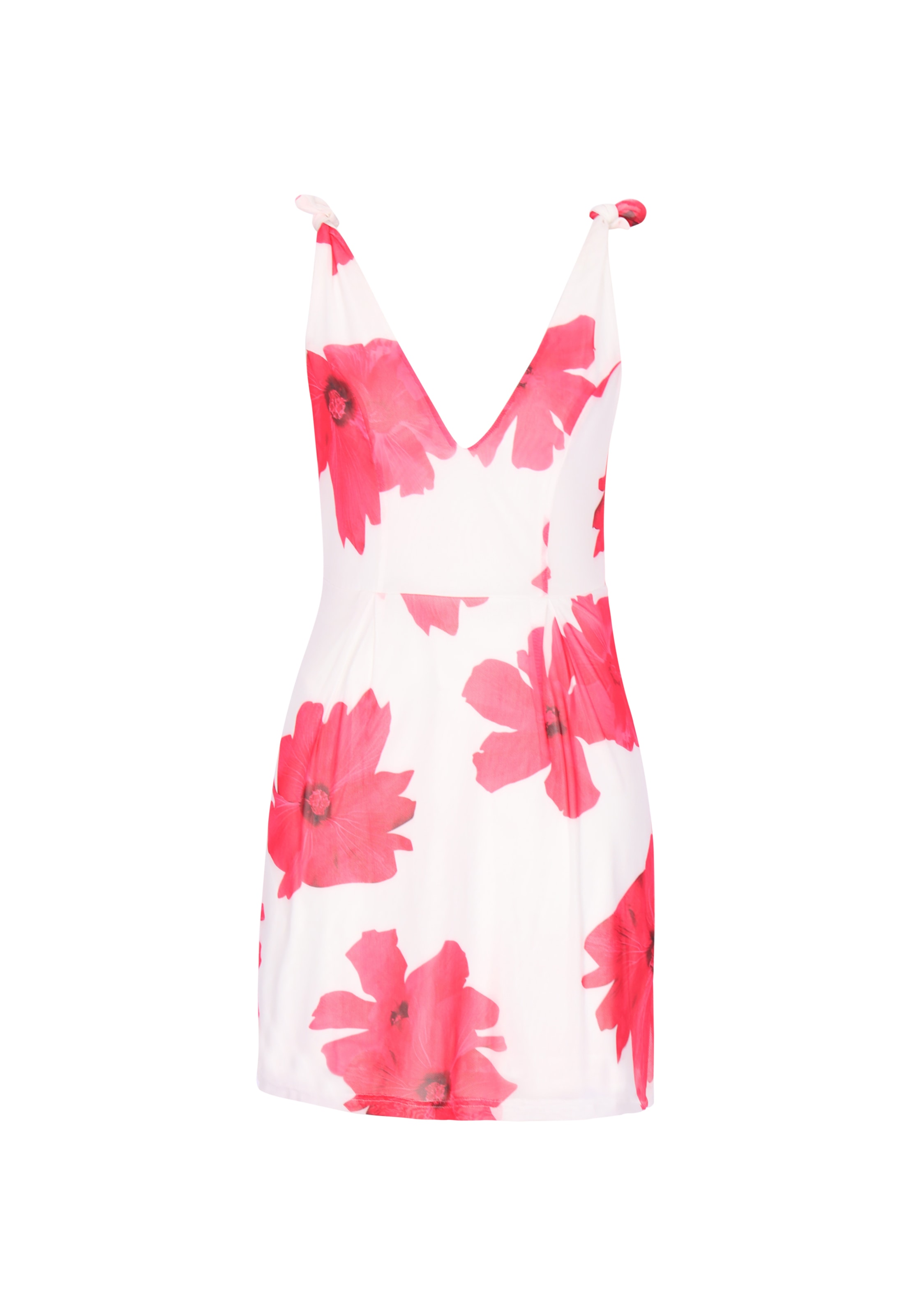 IZIA - Vestido 'Festival Collection' en blanco: frente