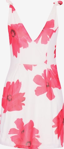 IZIA - Vestido 'Festival Collection' en blanco: frente