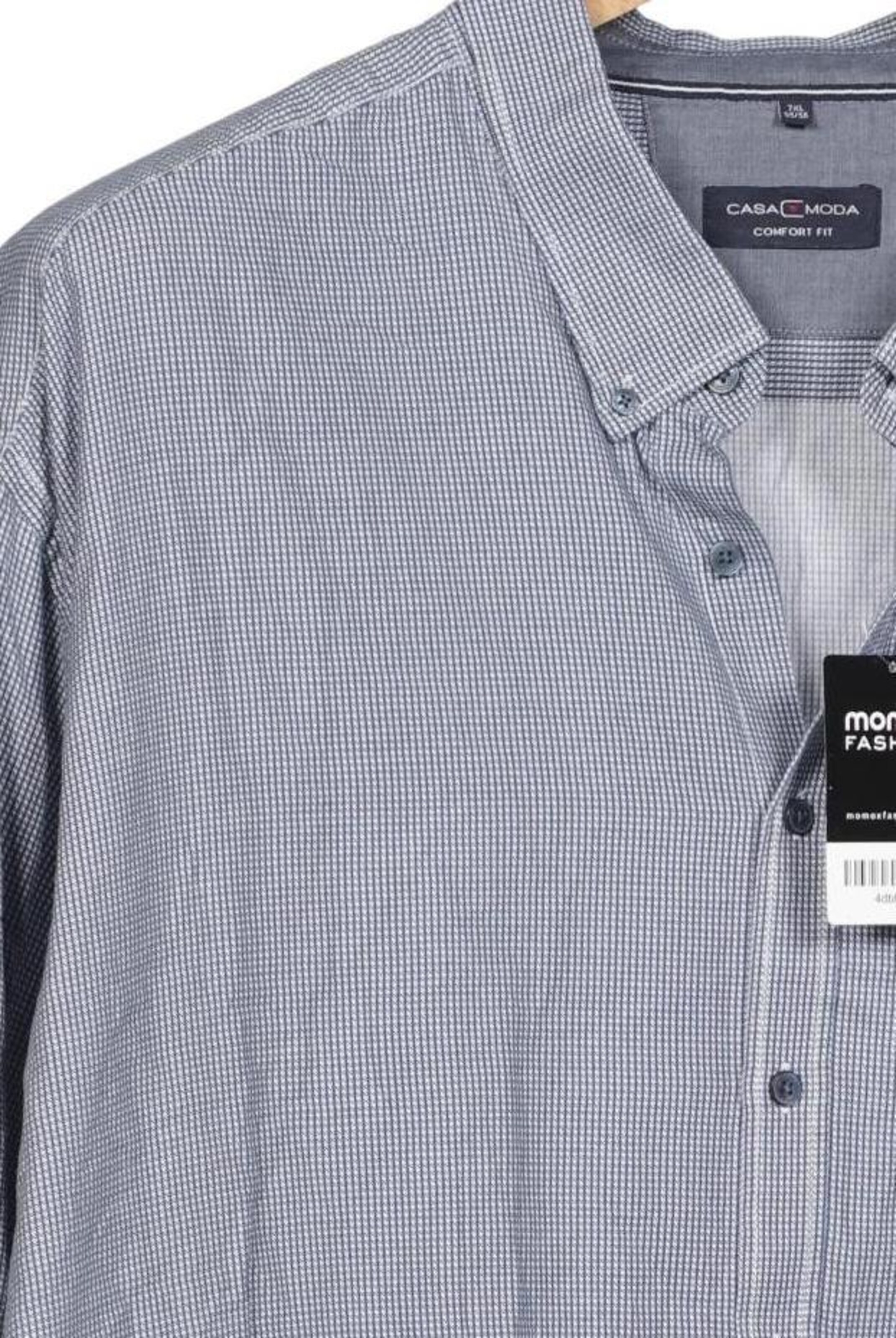 CASAMODA Button Up Shirt in 9XL in Blue