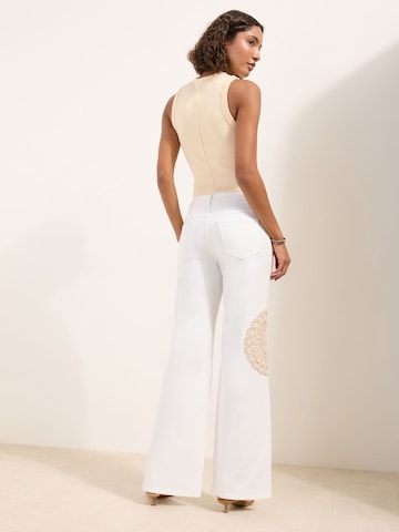 Friends Like These Wide leg Jeans in Beige