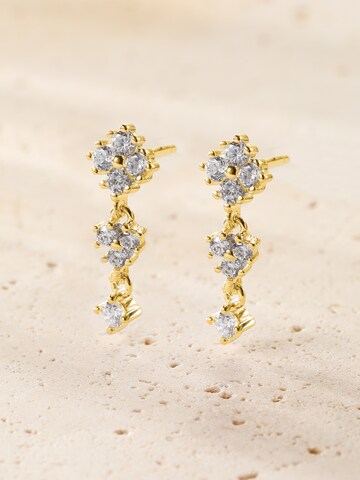 Hey Happiness - Pendientes 'Cascading Blossom' en oro